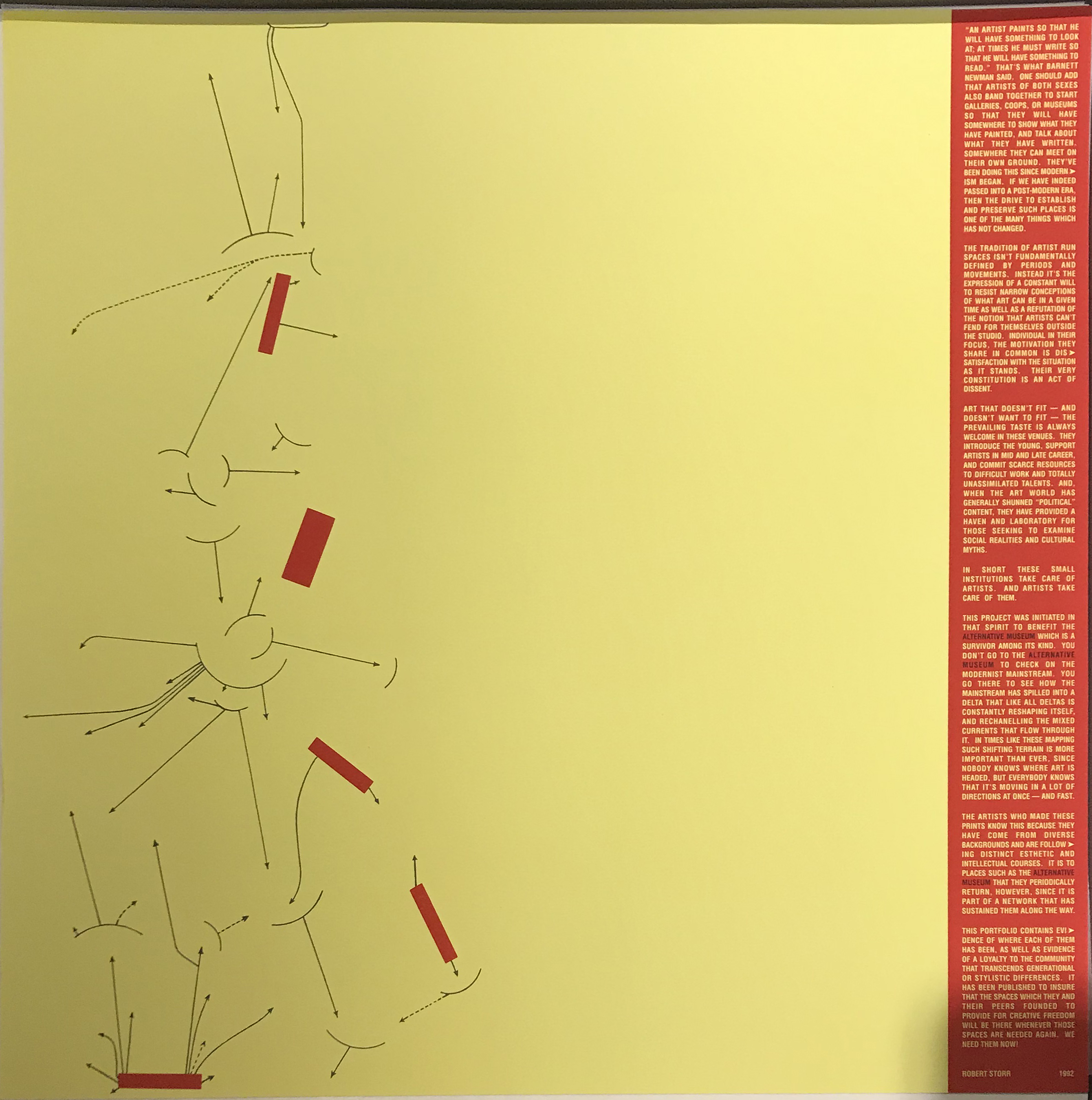 Introductory page from 10: Artist as Catalyst portfolio